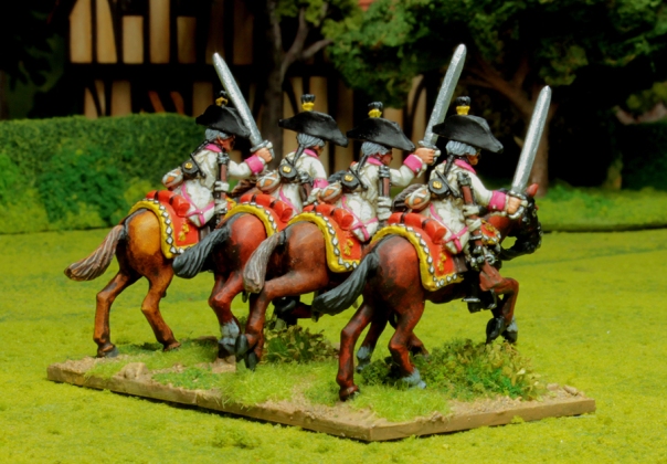 Coburg Dragoons 1792_test paint #3